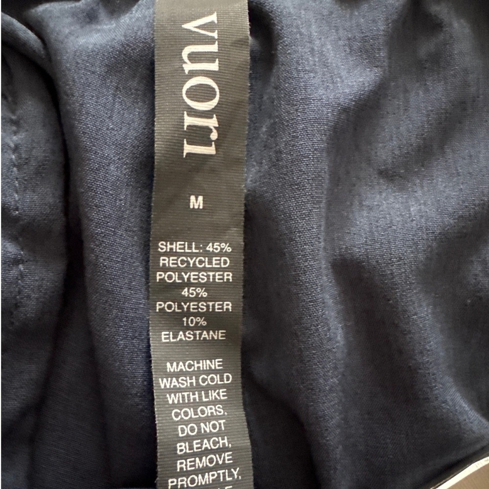 Vuori Kore Shorts Mens Size M Blue Athletic Performance Training Lined 7.5" - Picture 3 of 6